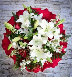 זר פרחים אירופה