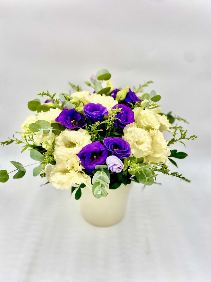 סידור פרחים ליזיאנטוס